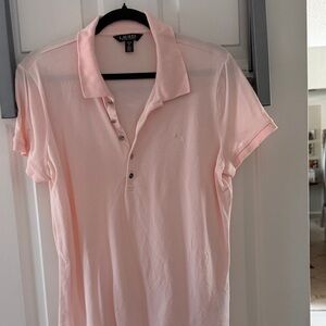 Ralph Lauren Soft Pink Button Down Shirt